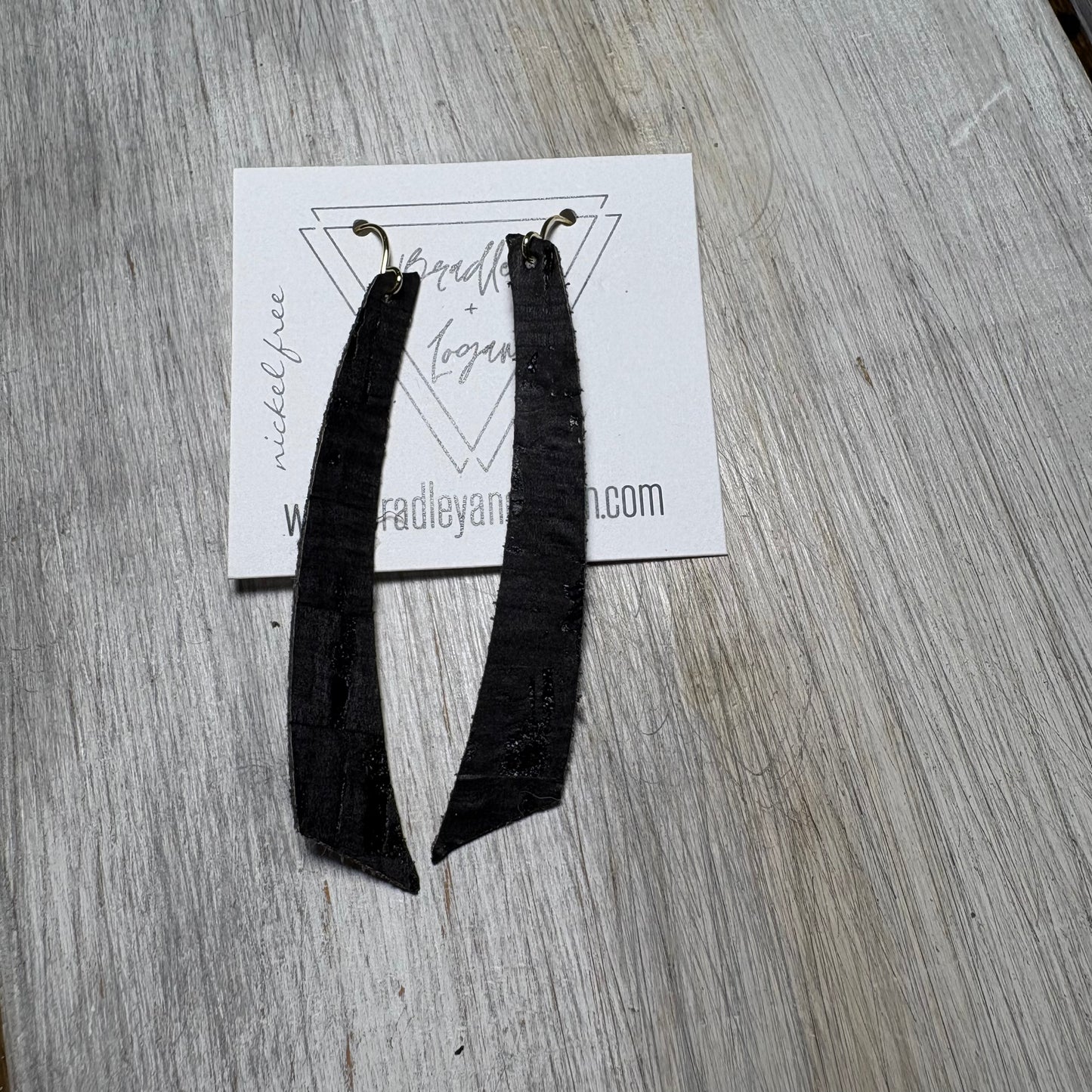 Black Cork Earring Collection - Large Size