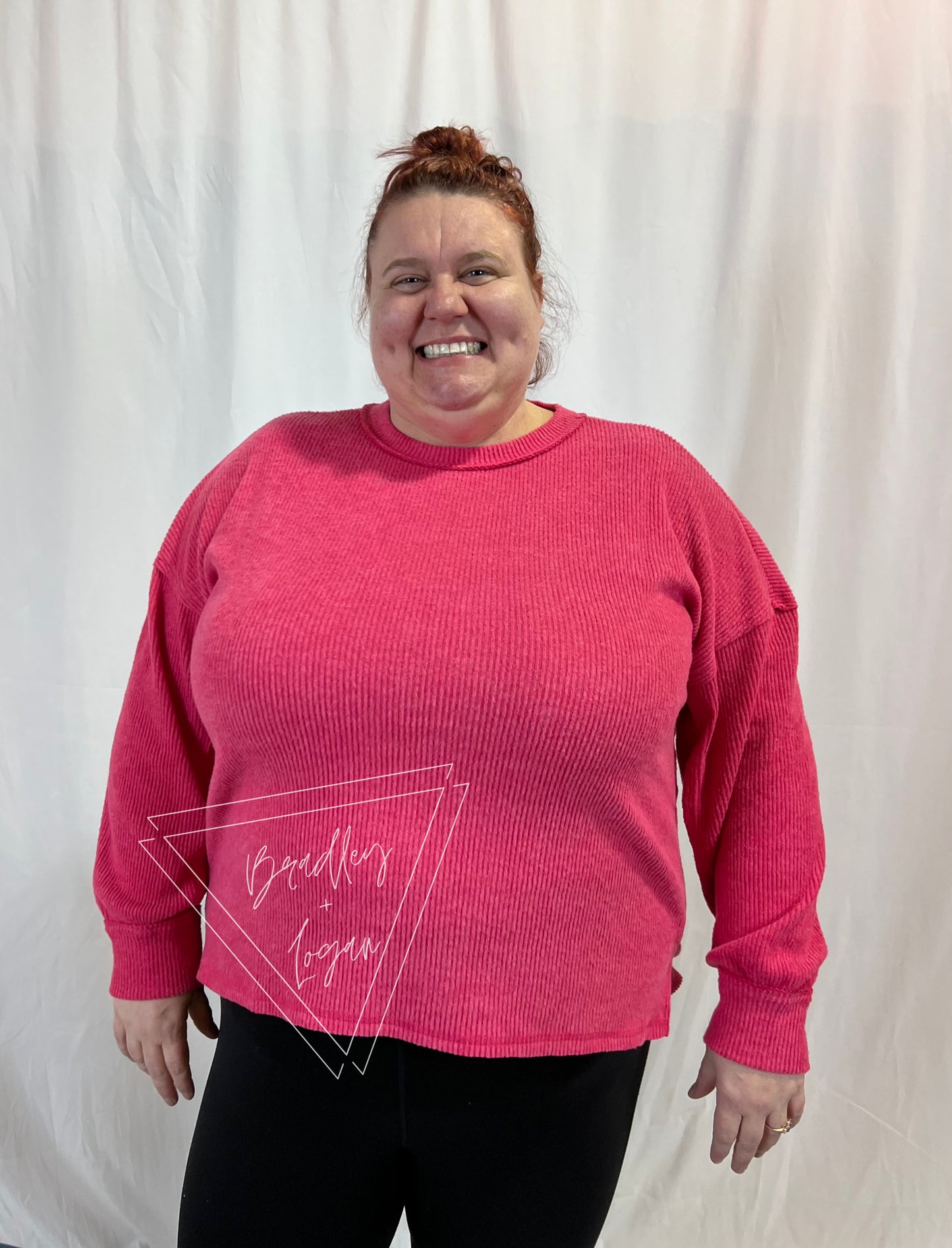 The brighter the sweater, the brighter the smile