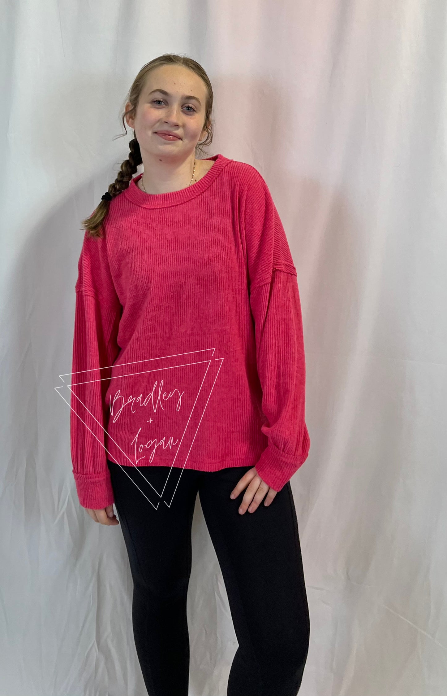 The brighter the sweater, the brighter the smile