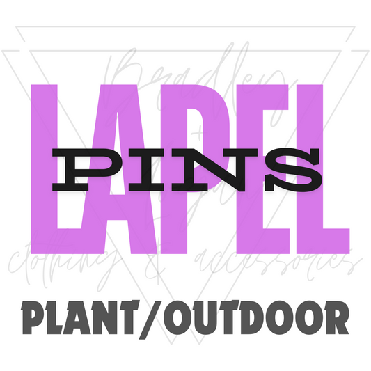 Lapel Pins -  Plants/Outdoors