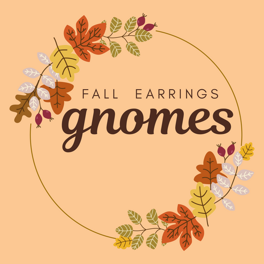 Fall Gnome Earrings