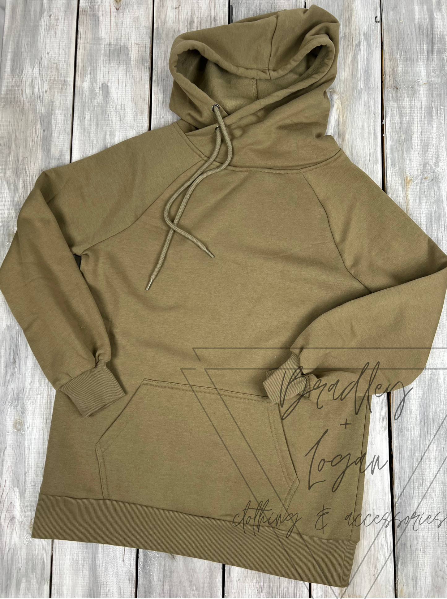 Side Tie Hoodie - multiple colors