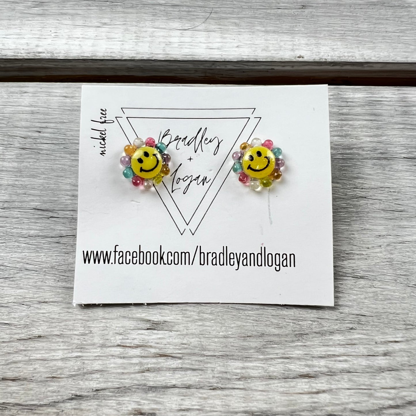 Dainty Smile Stud Earrings