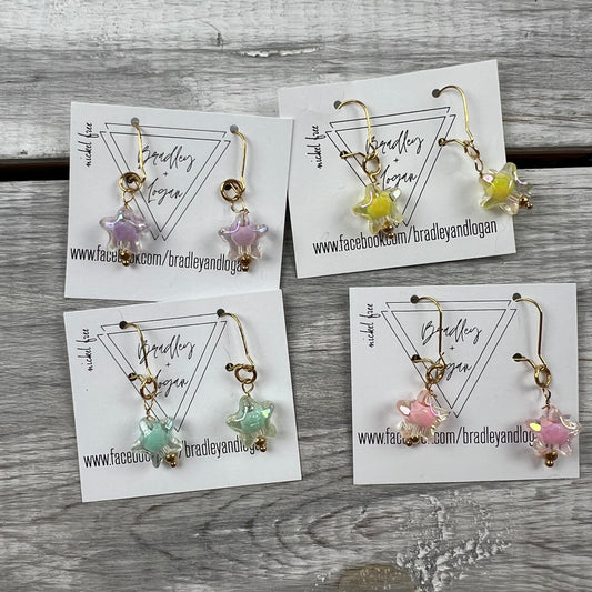 Dainty Star Earrings