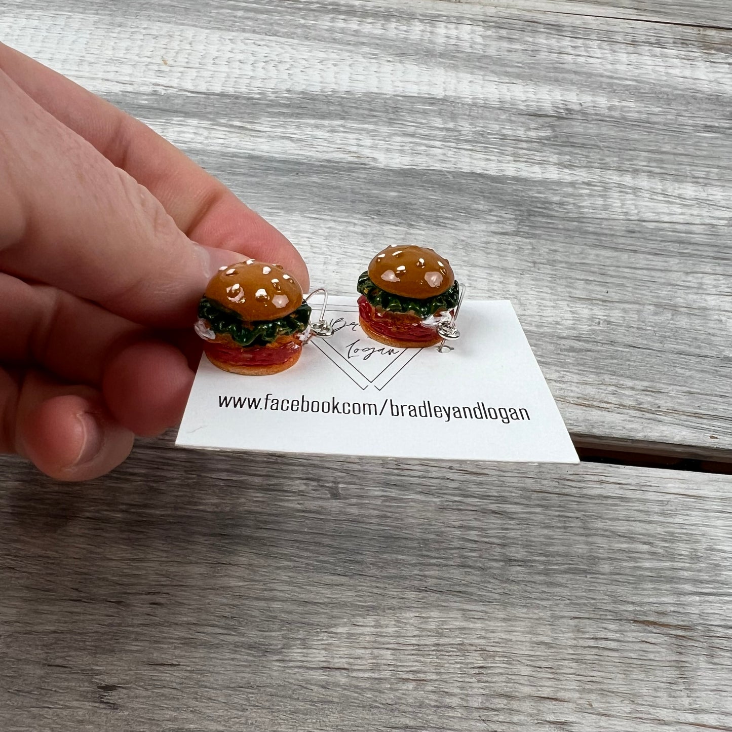 Tasty Burger Earrings