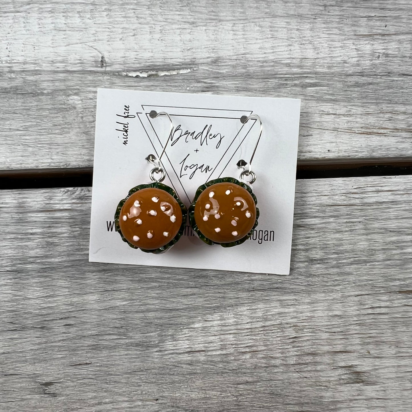 Tasty Burger Earrings