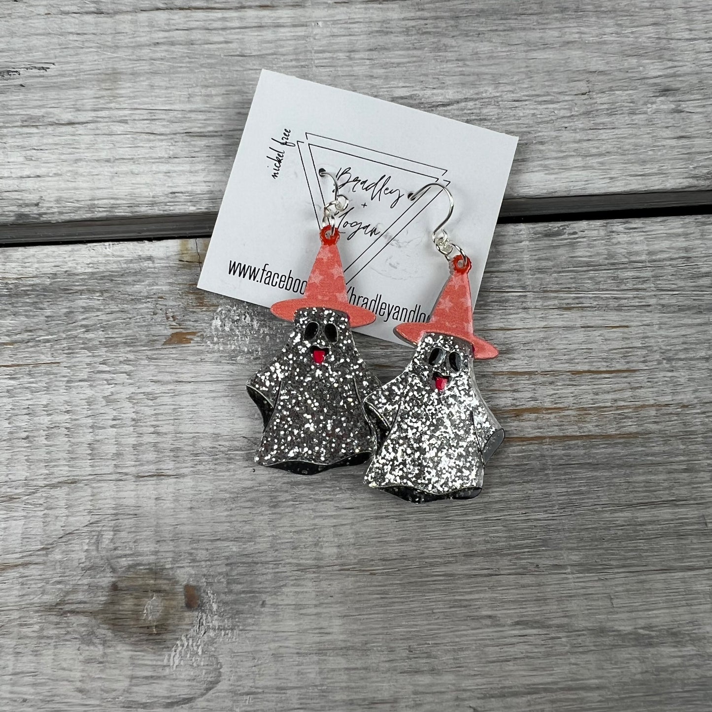 Fall Ghost Earrings