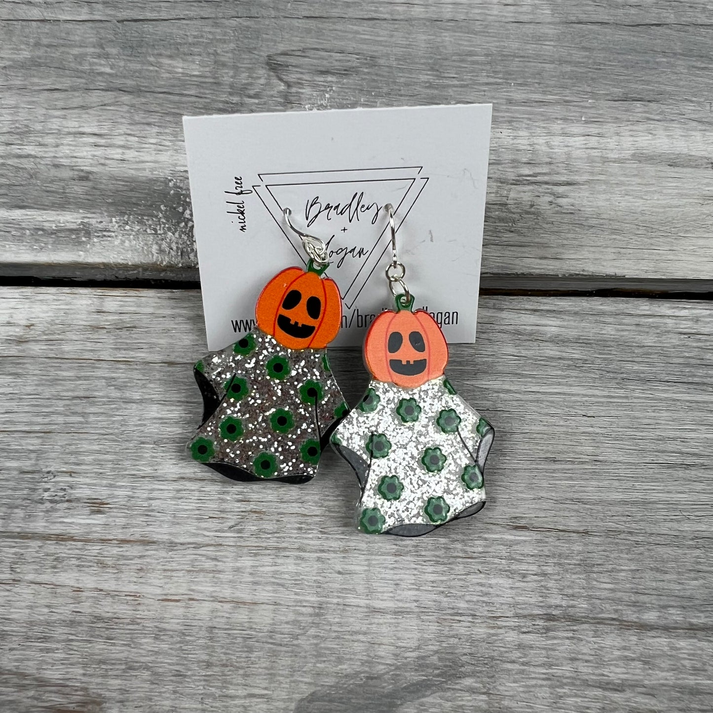 Fall Ghost Earrings