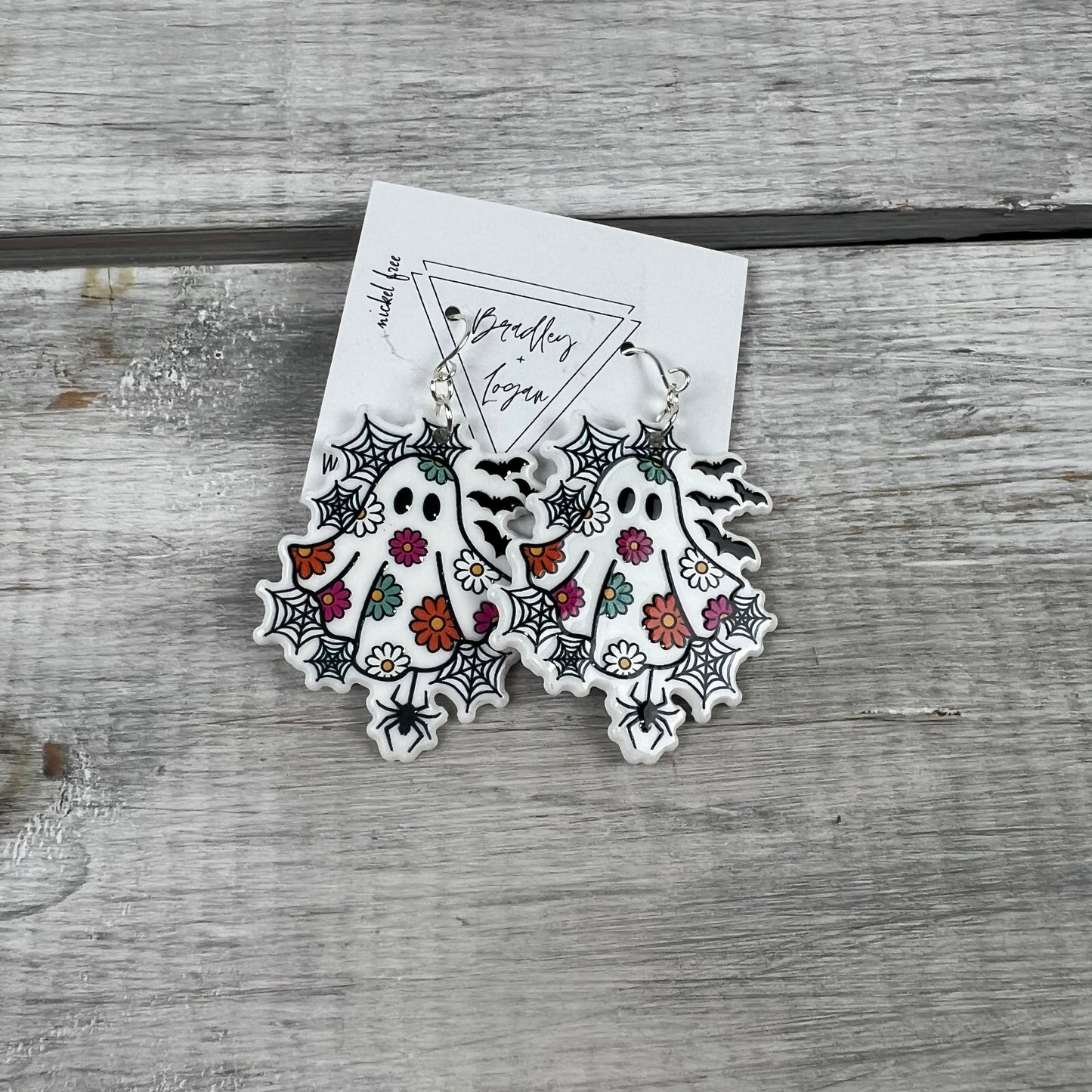 Fall Ghost Earrings