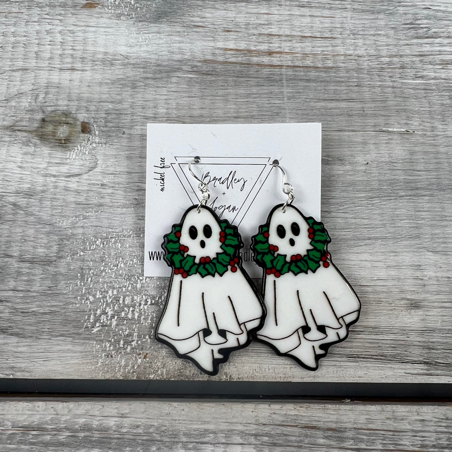 Fall Ghost Earrings