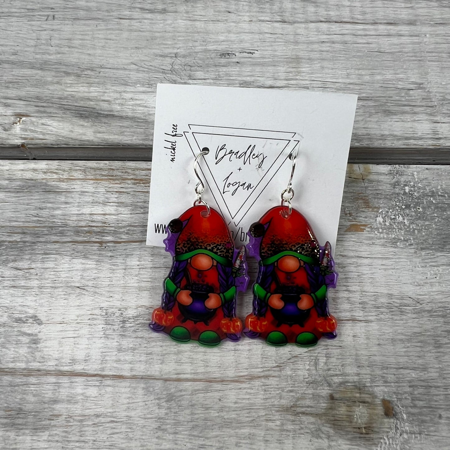 Fall Gnome Earrings