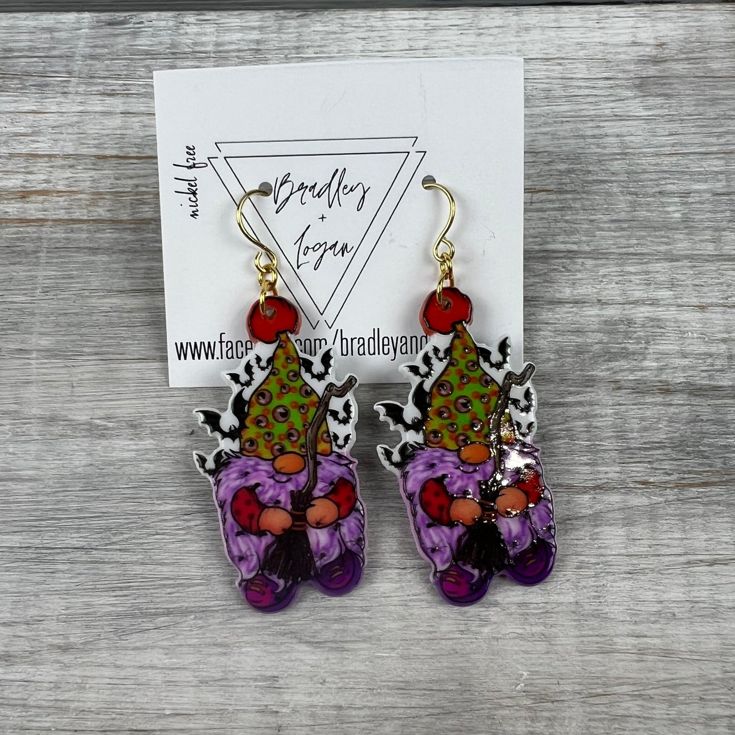 Fall Gnome Earrings