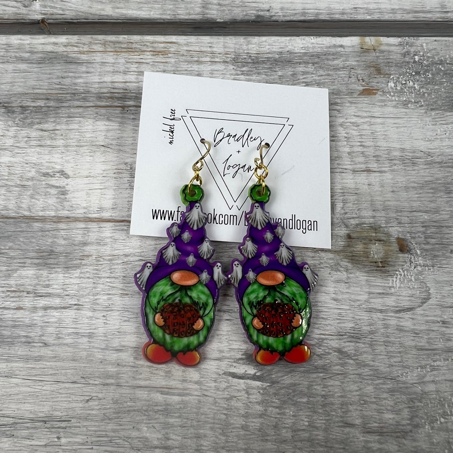 Fall Gnome Earrings