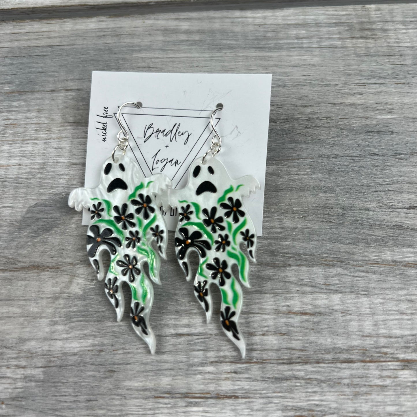 Fall Ghost Earrings