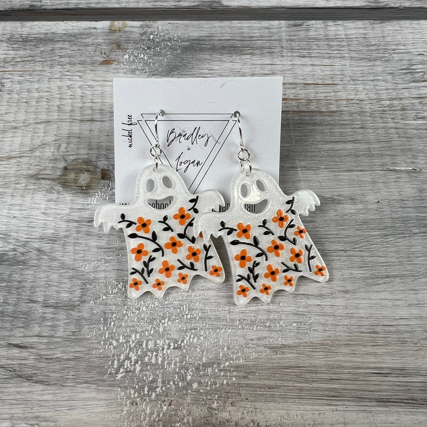 Fall Ghost Earrings