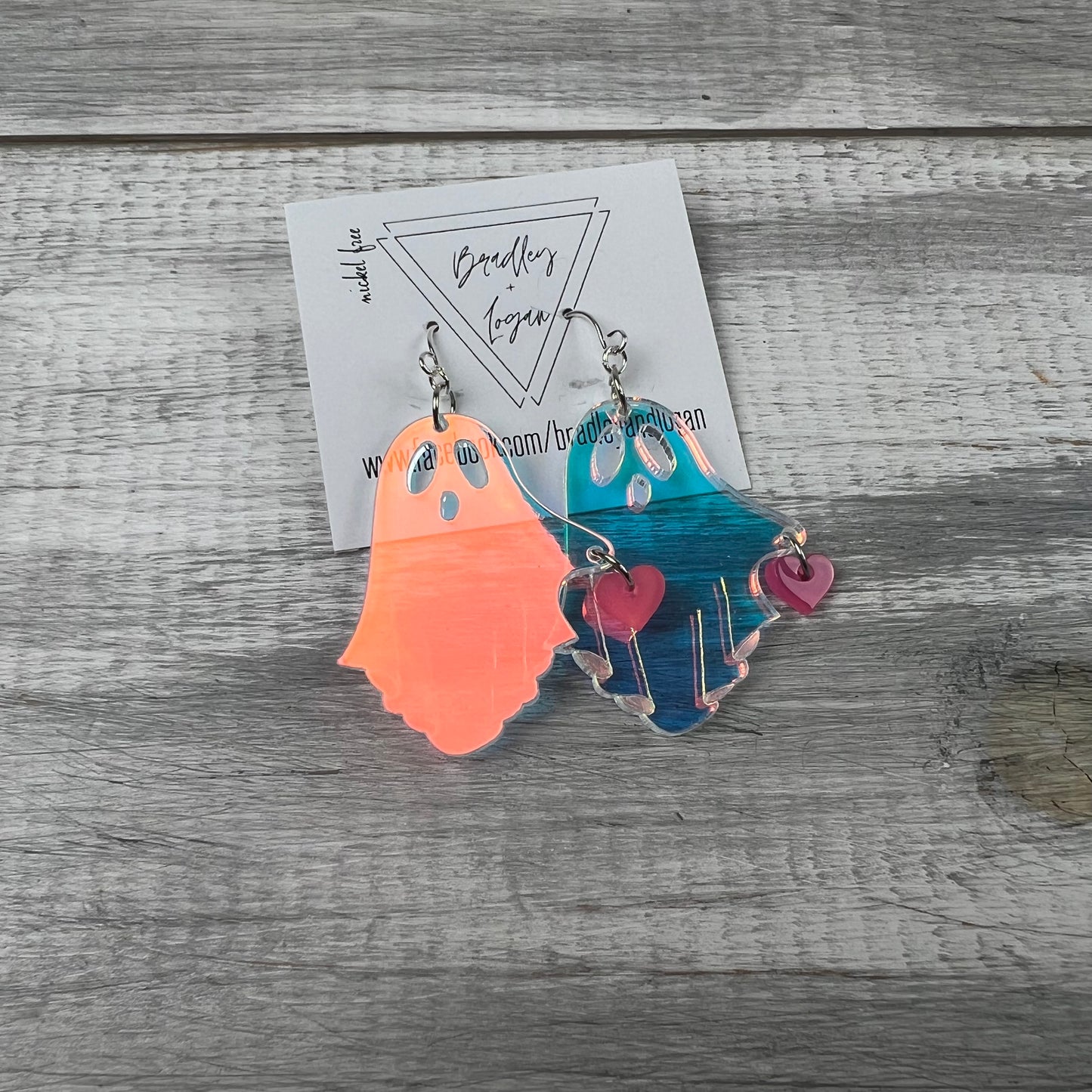 Fall Ghost Earrings