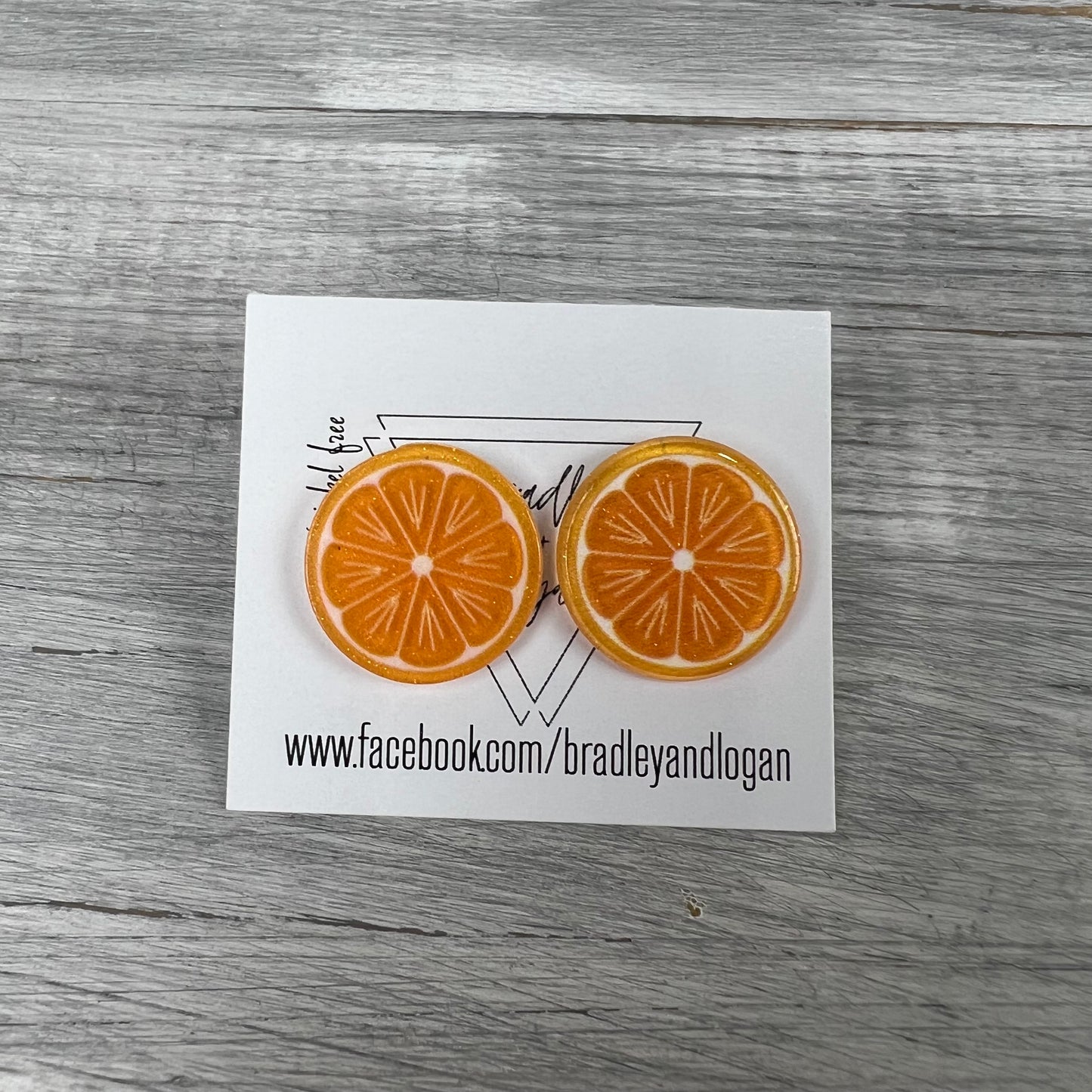 Tasty Fruit Earrings (Studs)