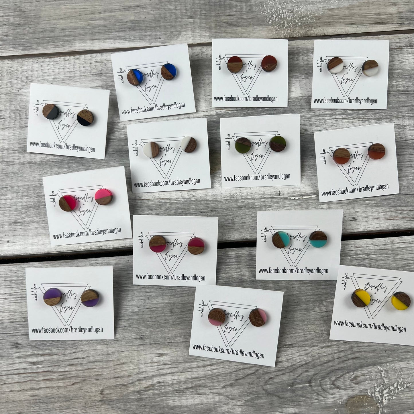 Mini Circle Earrings (studs)