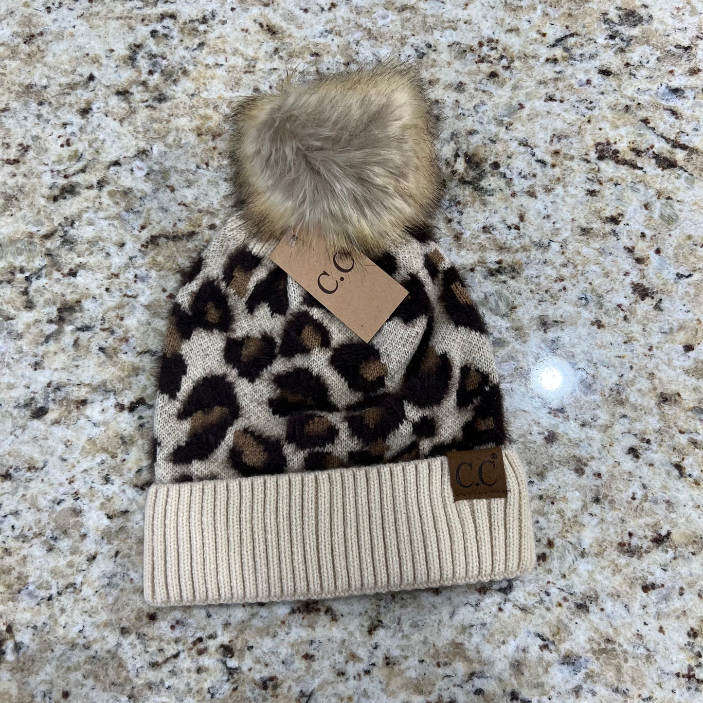 Leopard Beanie