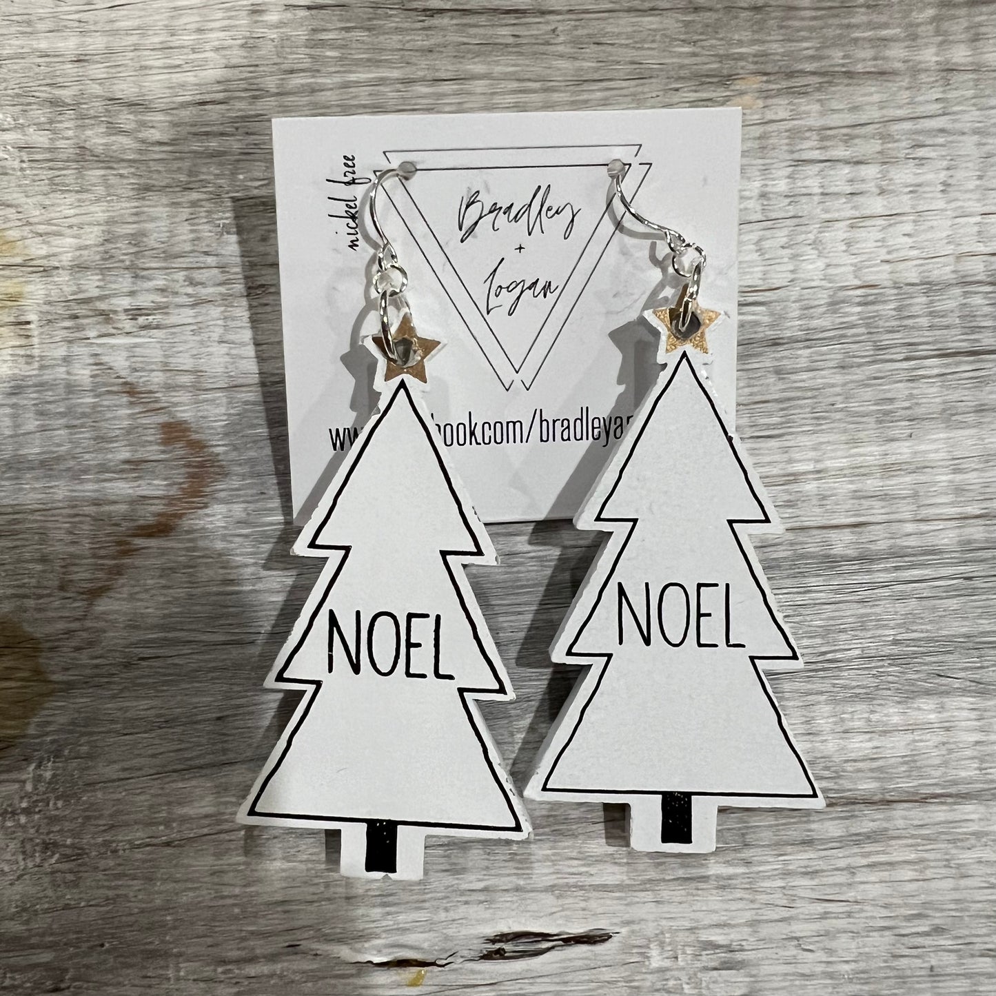 Minimalistic Modern Tree Earrings