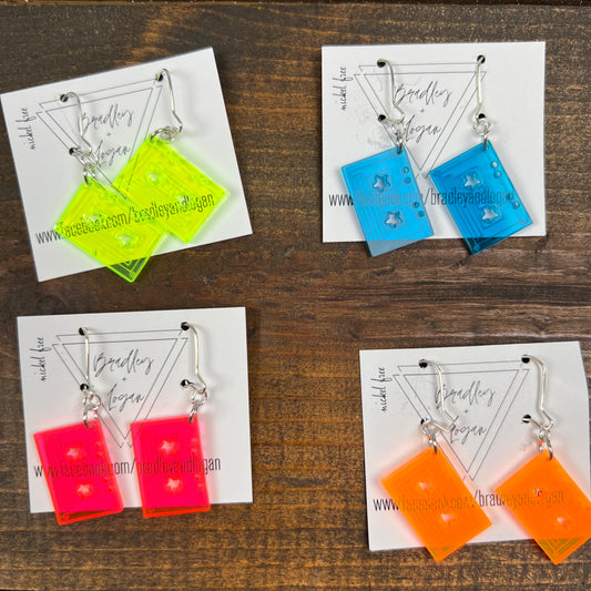 80s Remix Tape Earrings