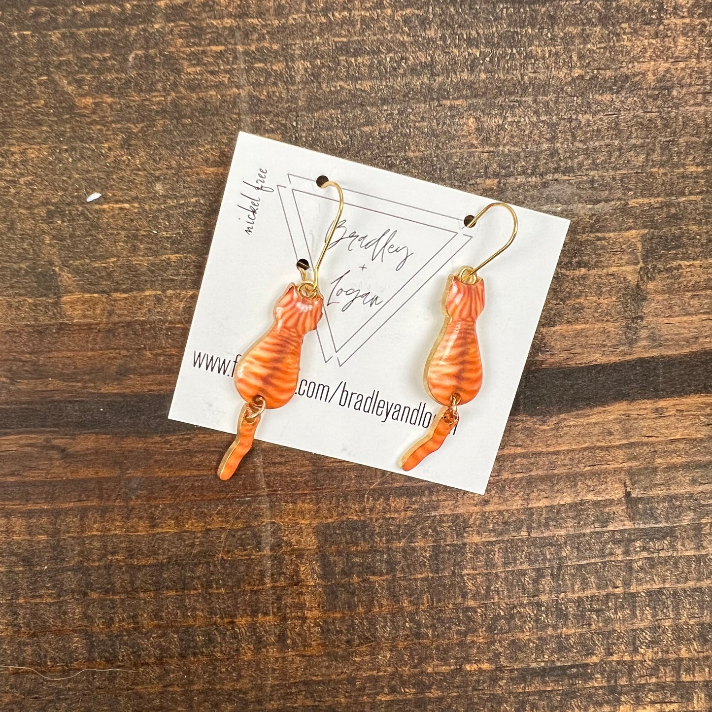 Swing Cat Tail Earrings