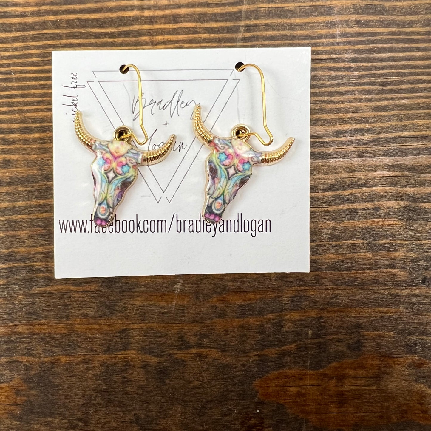 Not your average bucranium Earrings