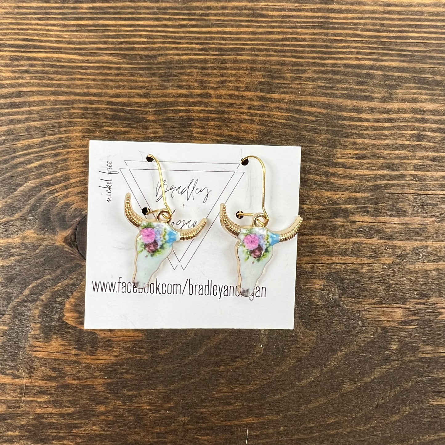 Not your average bucranium Earrings