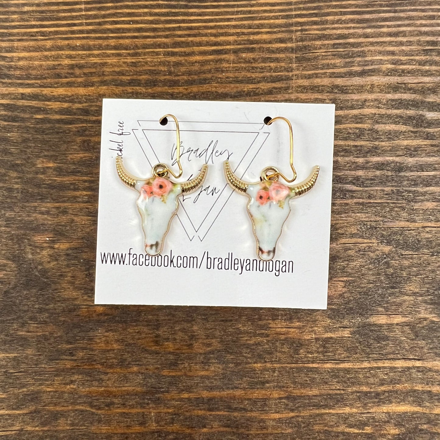 Not your average bucranium Earrings