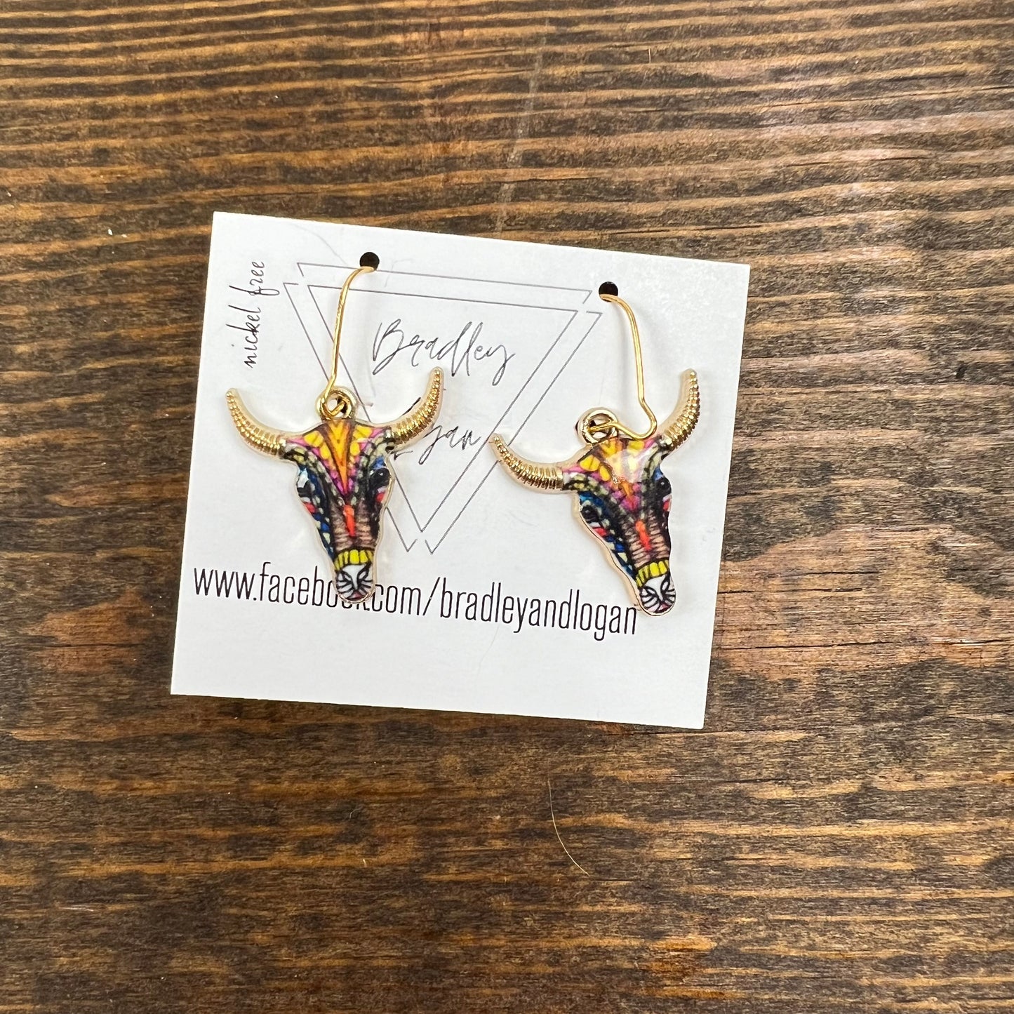 Not your average bucranium Earrings