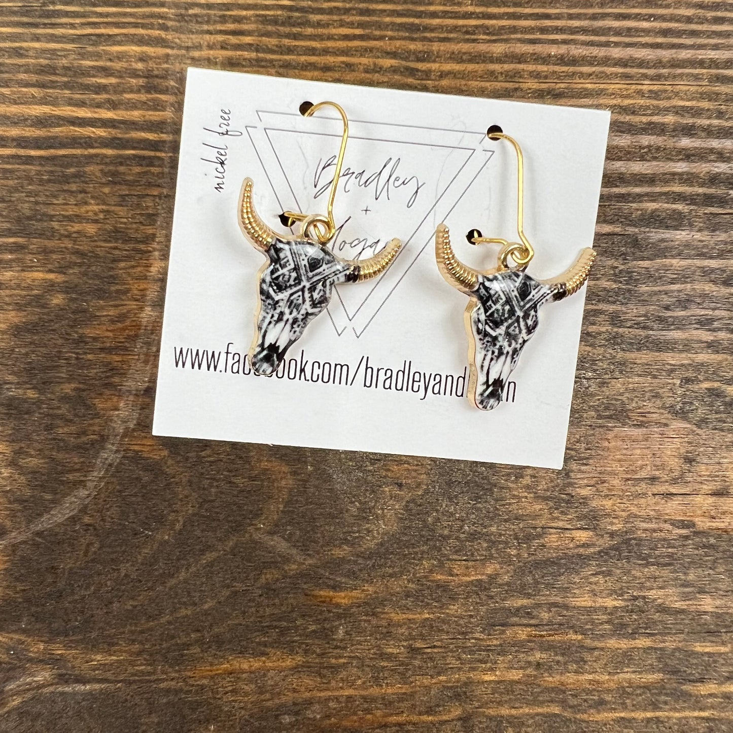 Not your average bucranium Earrings