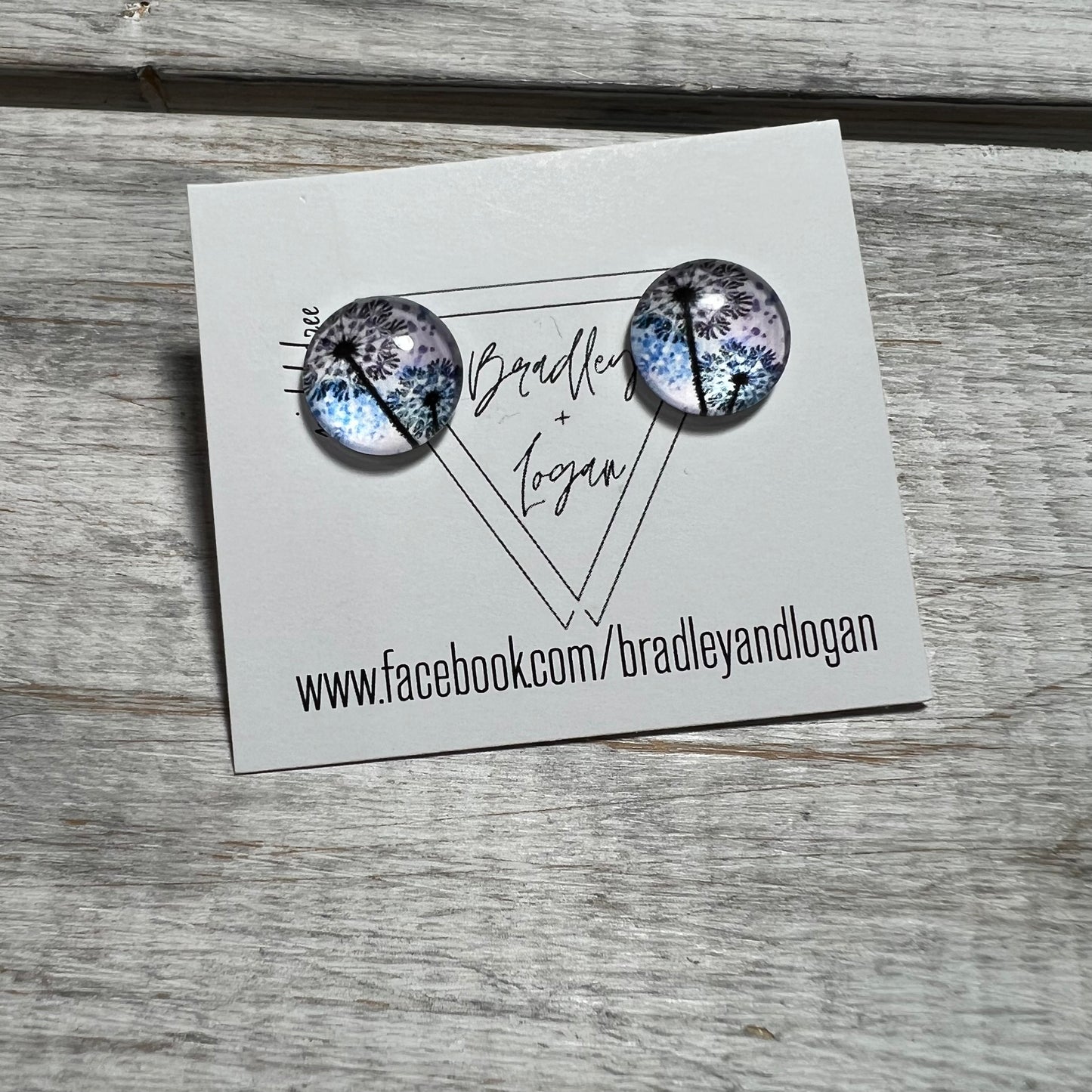 Dandelion Earrings (studs)