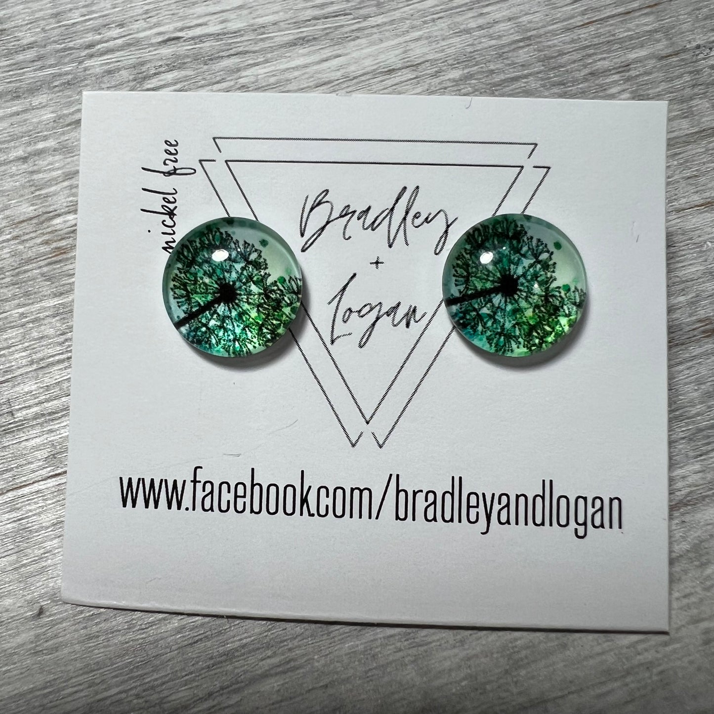 Dandelion Earrings (studs)