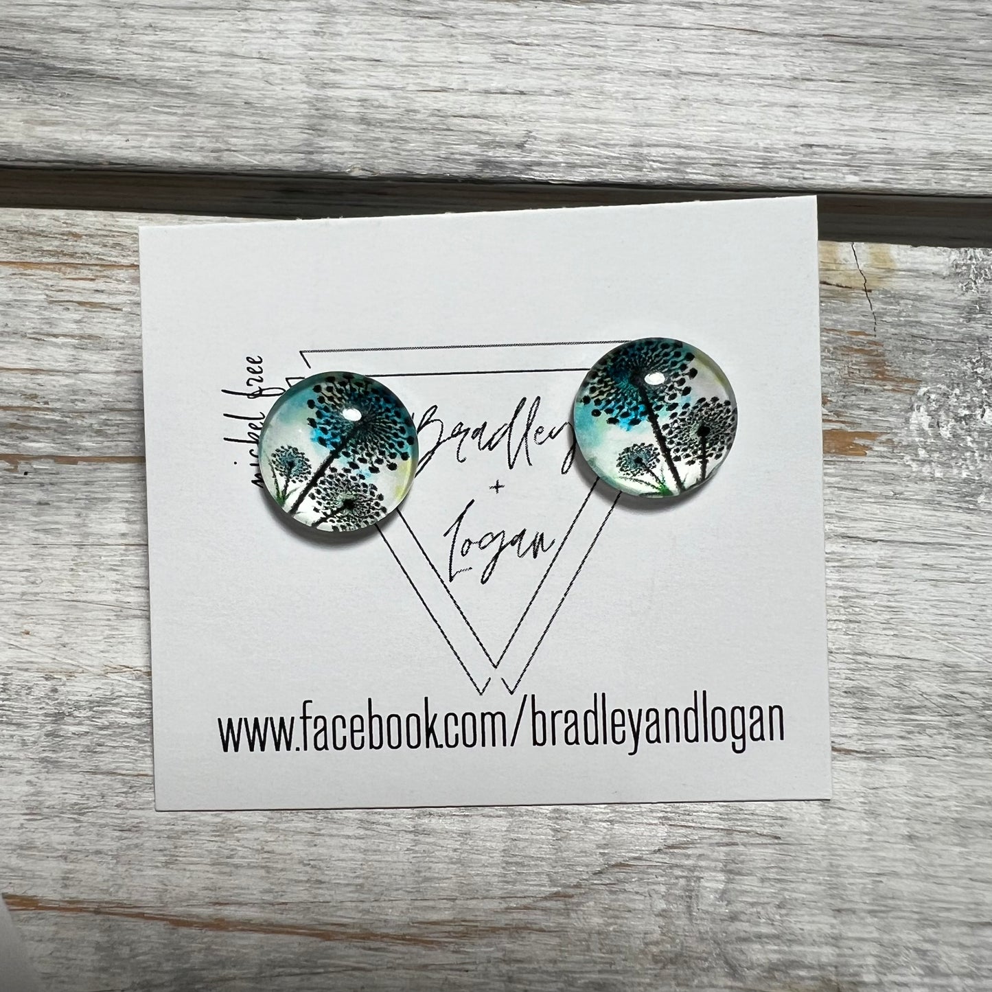 Dandelion Earrings (studs)