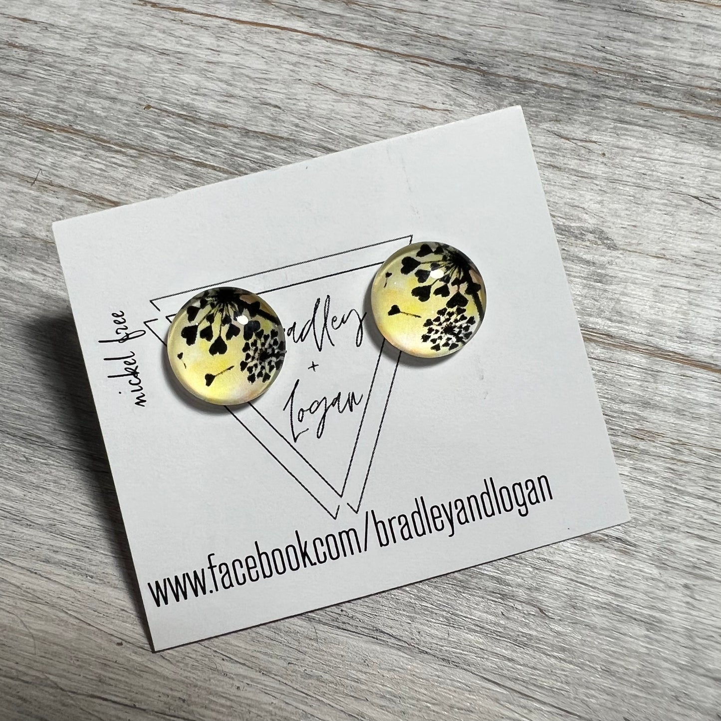 Dandelion Earrings (studs)