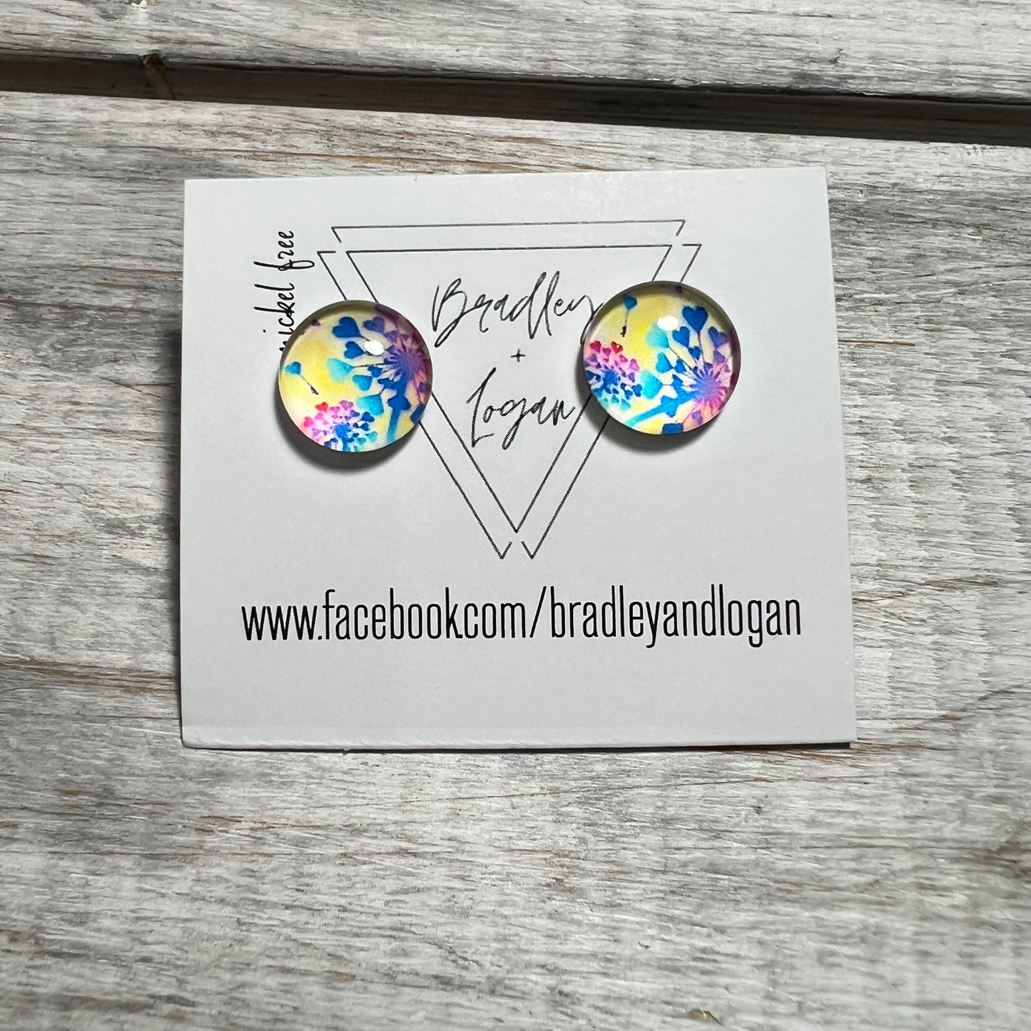 Dandelion Earrings (studs)