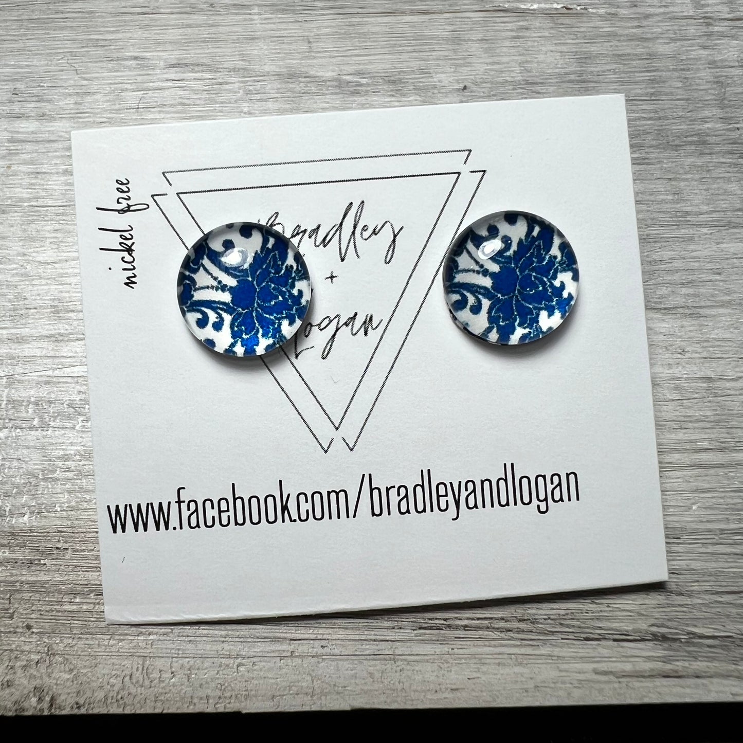 Scalamandre Earrings (studs)