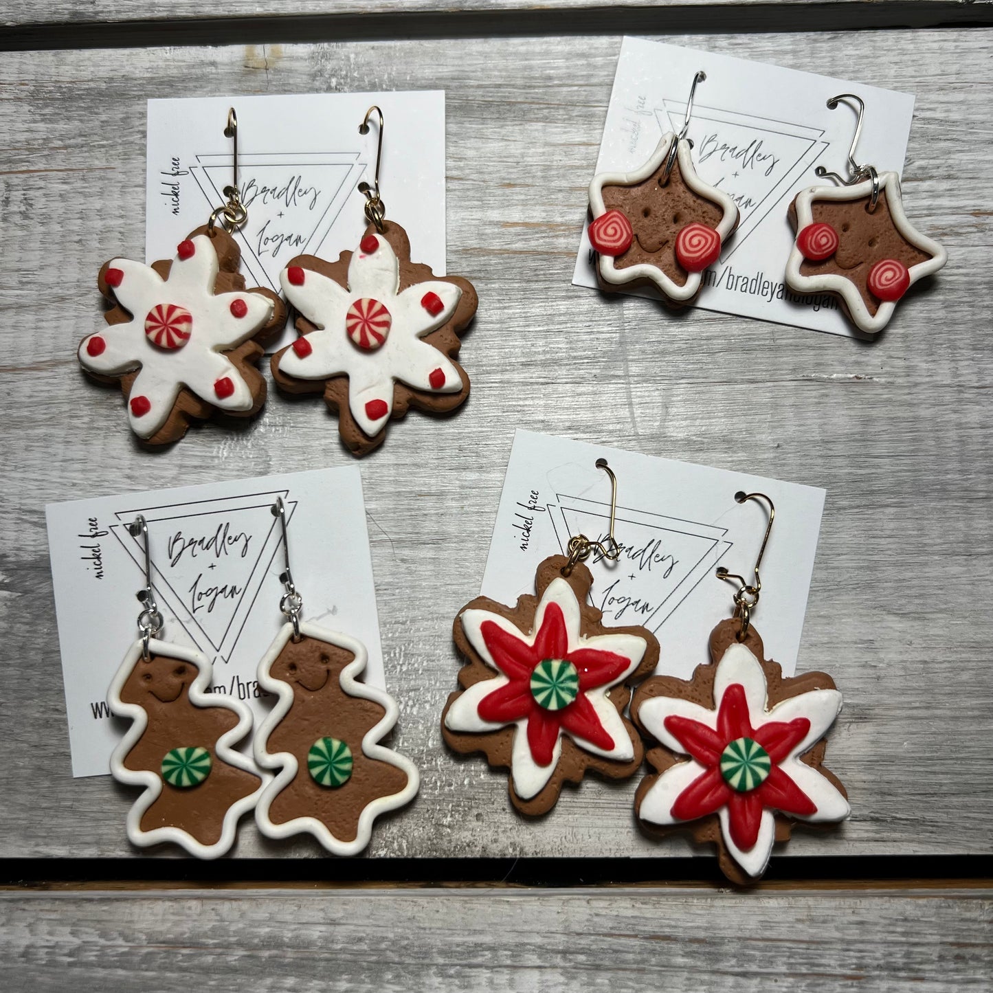 Gingerbread Shapes Earrings