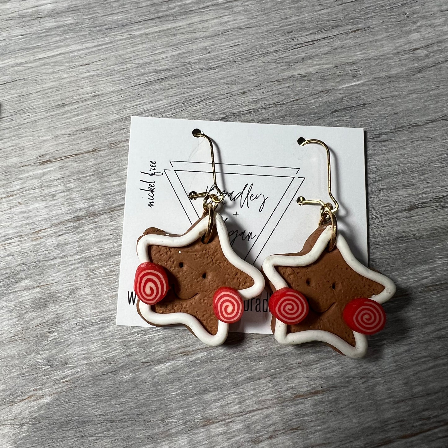 Gingerbread Shapes Earrings