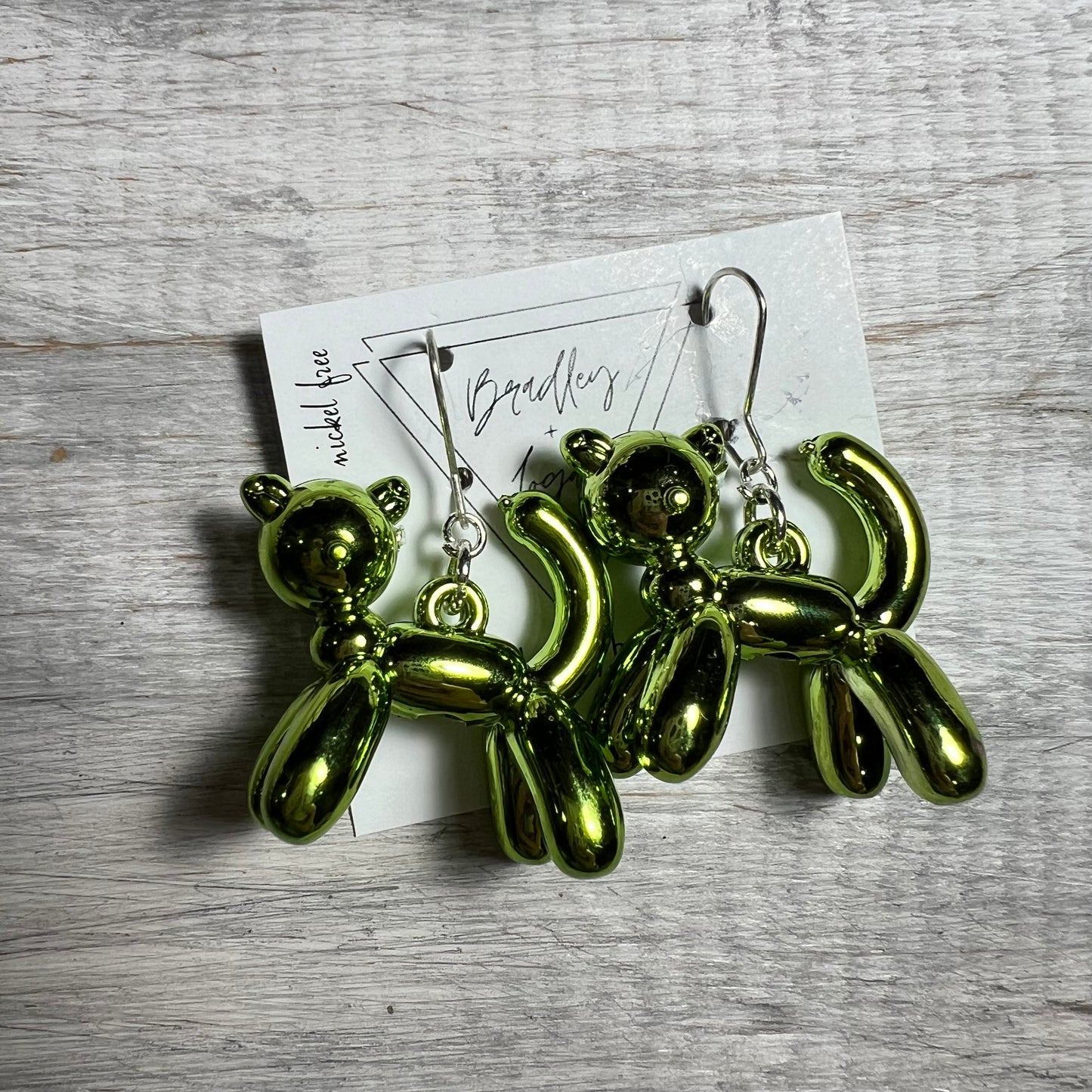 Balloon Cat Earrings