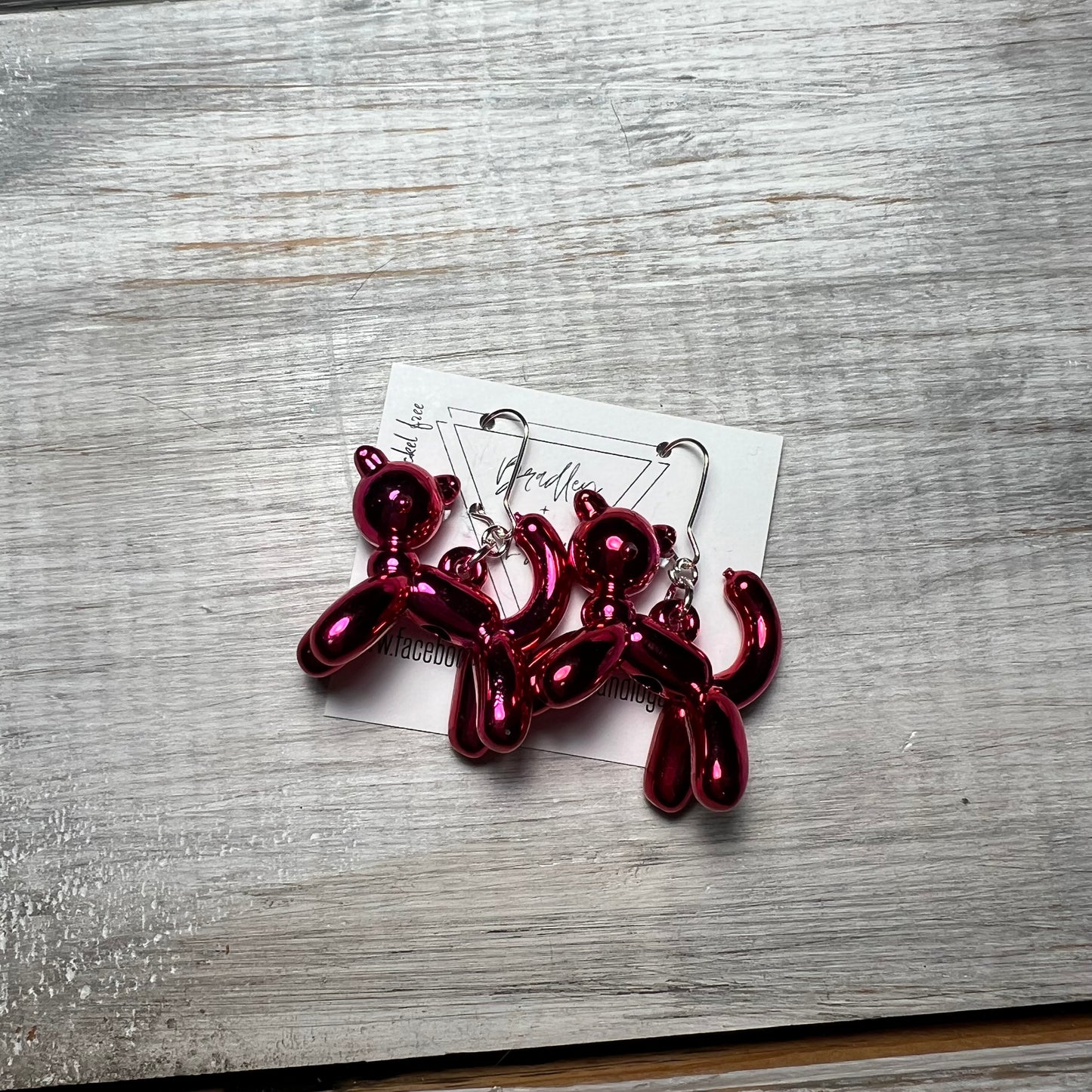 Balloon Cat Earrings