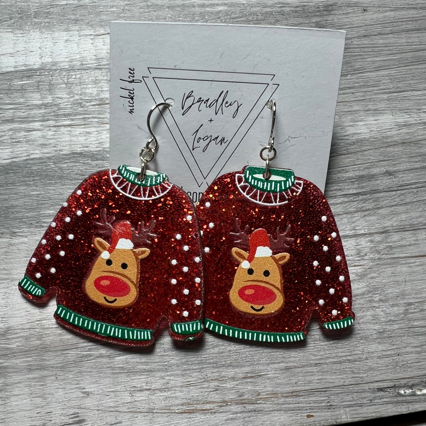 Ugly Sweater Earrings