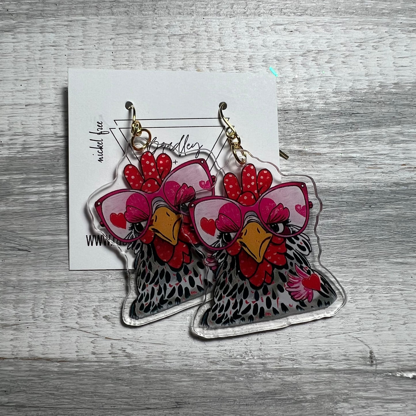 Cranky Hen Earrings