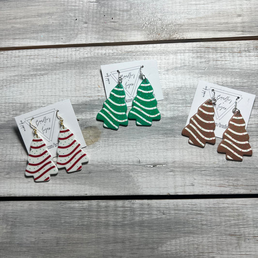 Tasty Tree Cake Earrings