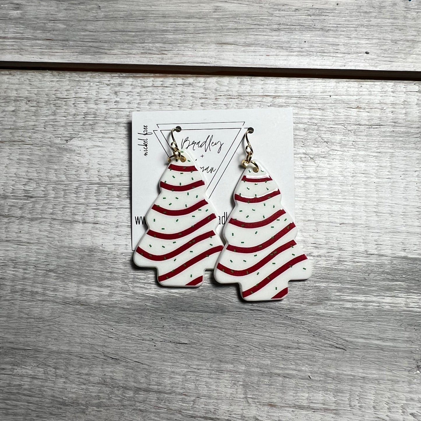 Tasty Tree Cake Earrings