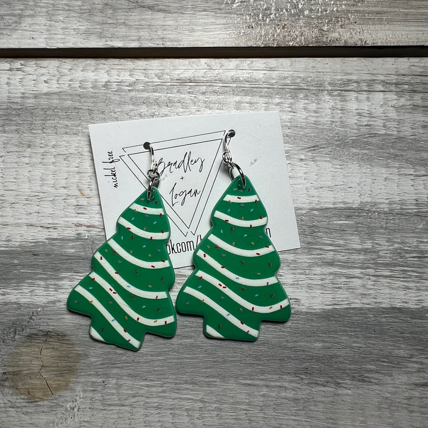 Tasty Tree Cake Earrings