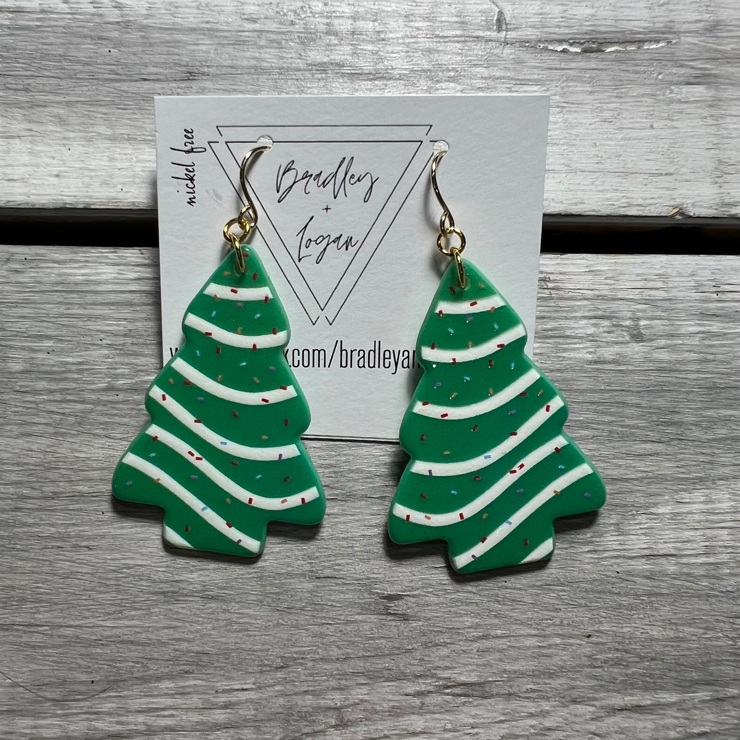 Tasty Tree Cake Earrings