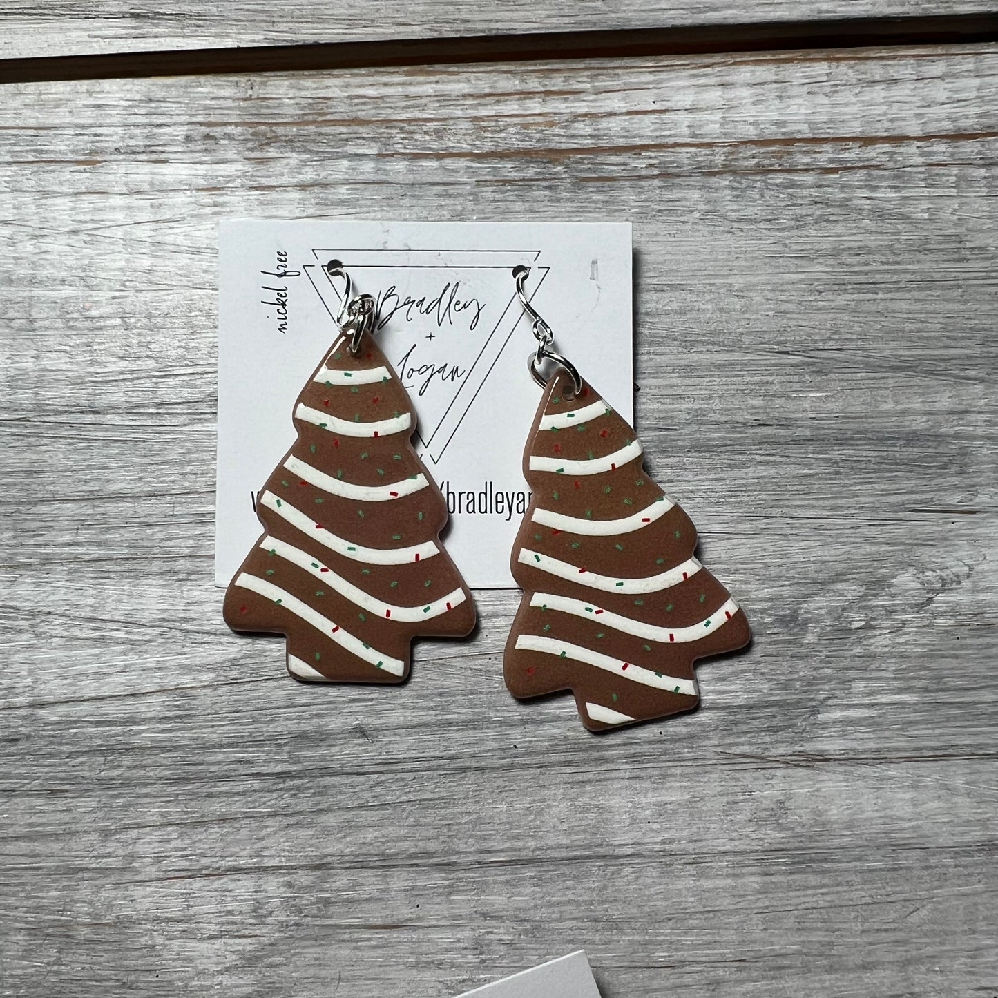 Tasty Tree Cake Earrings