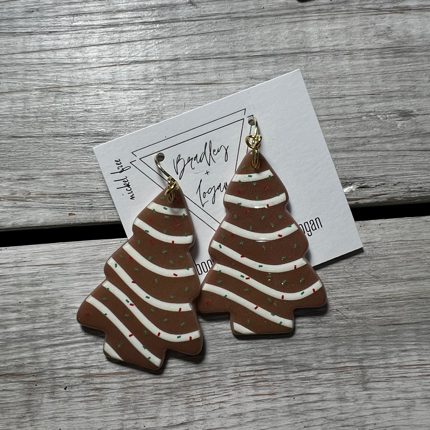 Tasty Tree Cake Earrings