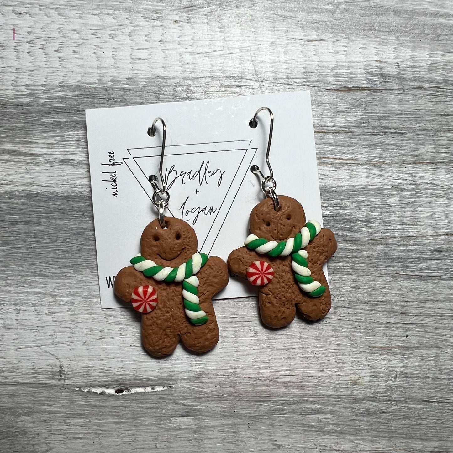 Gingerbread People Earrings